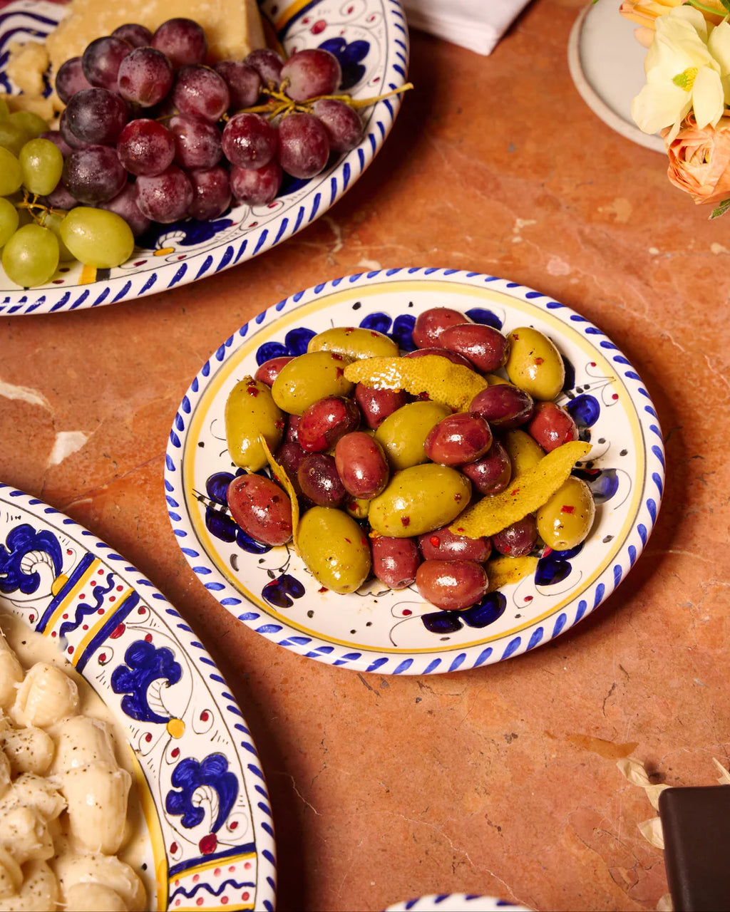 The Rooster Bread & Butter Plate
