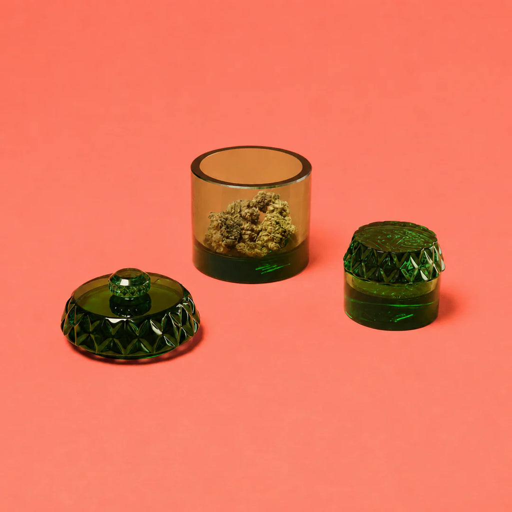 Glass Stash Jar