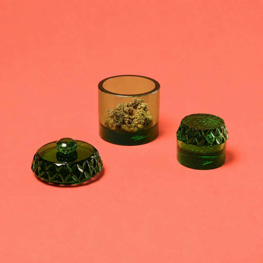 Glass Stash Jar